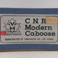 Van Hobbies HO BRASS CNR Modern Caboose - Painted/Box