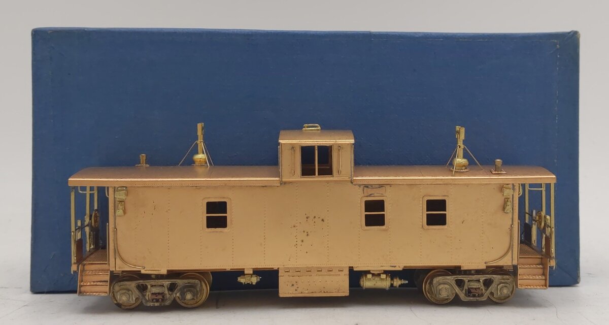 Van Hobbies HO BRASS CNR Modern Caboose - Unpainted EX/Box