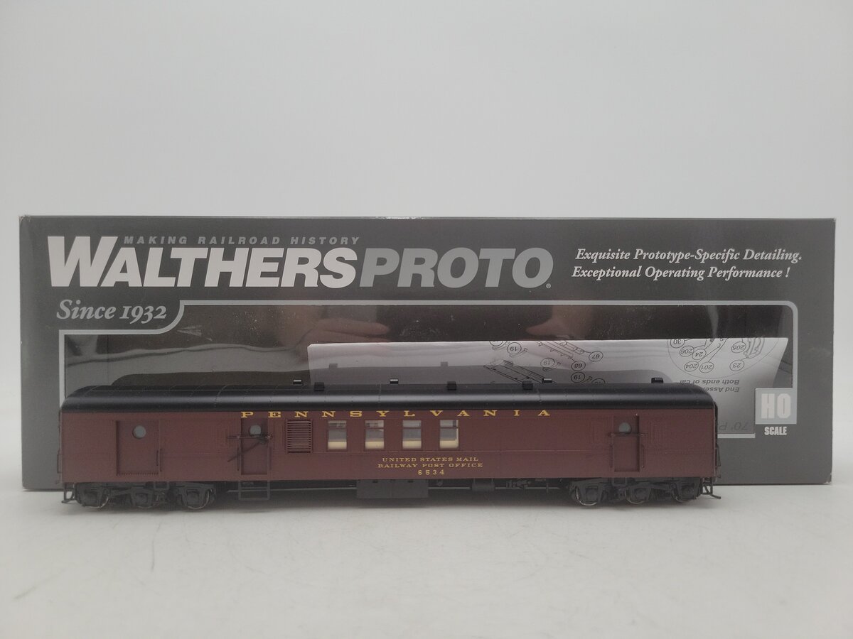 Walthers 920-9250 HO Scale Broadway Limited BM70n RPO Baggage Car EX/Box
