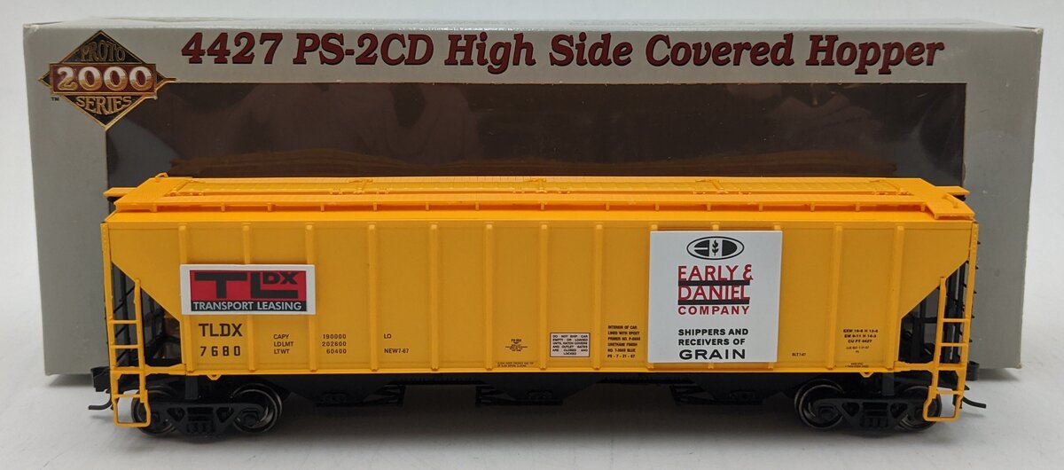 Proto 2000 21337 HO TLDX 4427 PS-2CD Hi-Side Covered Hopper #7680 LN/Box