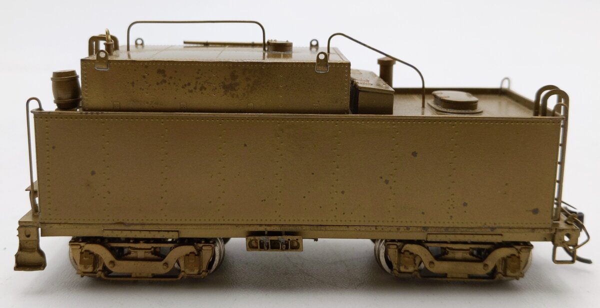 HO Scale BRASS 30' Tender- Unpainted VG