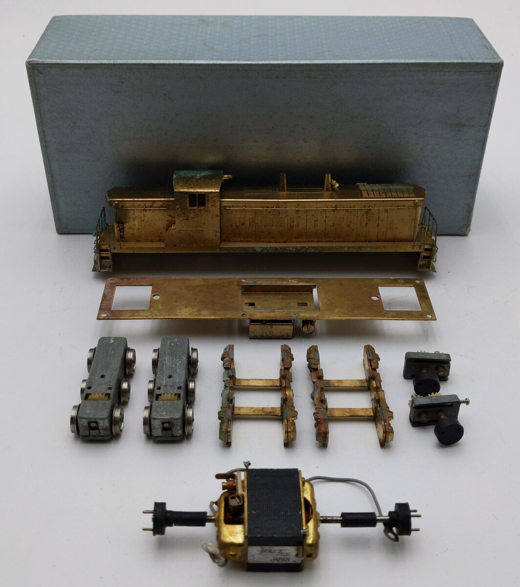 Custom NJ Brass DE-106 HO BRASS GM (Canada) GMD 1 A1A-A1A Locomotive- Unpainted/Box