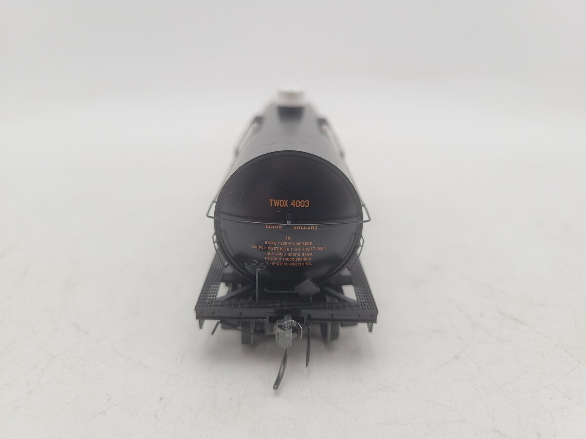 Kadee 9005 HO Scale TWOX ACF 11,000-Gallon Tank Car #4003 EX/Box