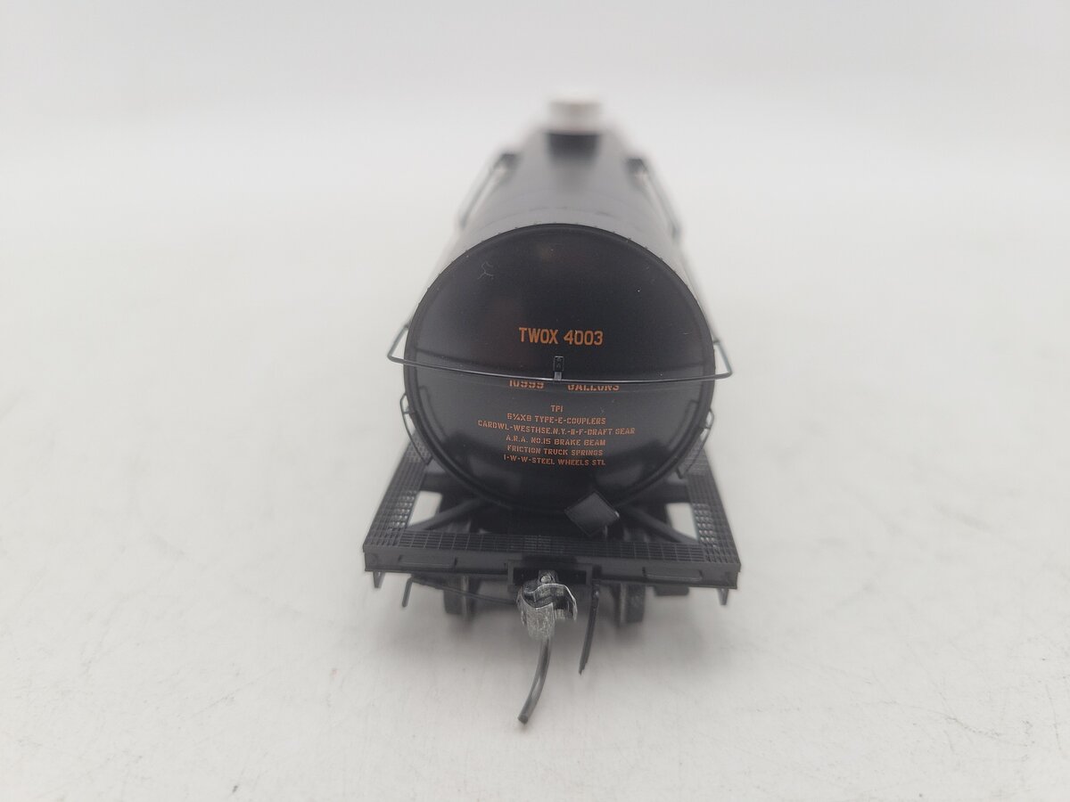 Kadee 9005 HO Scale TWOX ACF 11,000-Gallon Tank Car #4003 EX/Box