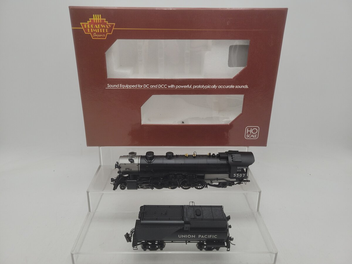 Broadway Limited 1295 HO UP TTT-6 2-10-2 Steam Loco Paragon3 Sound/DC/DCC #5507 EX/Box