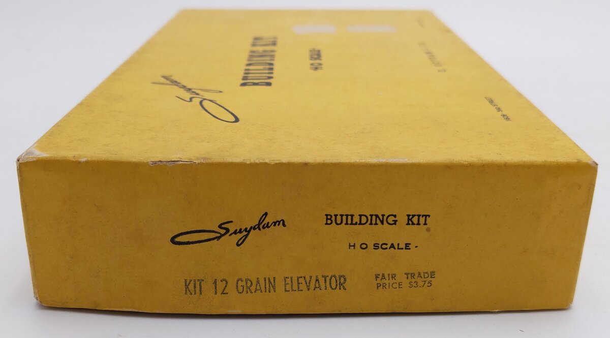 Suydam 12 HO Scale Grain Elevator Building Kit VG/Box