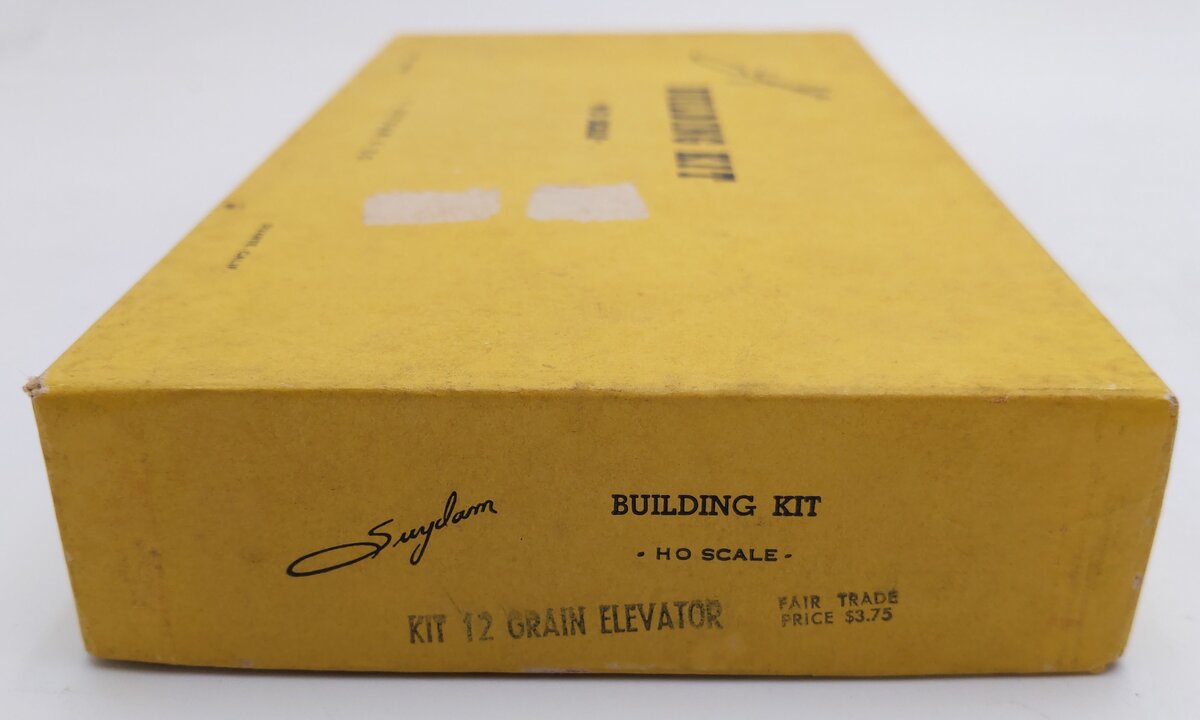 Suydam 12 HO Scale Grain Elevator Building Kit VG/Box