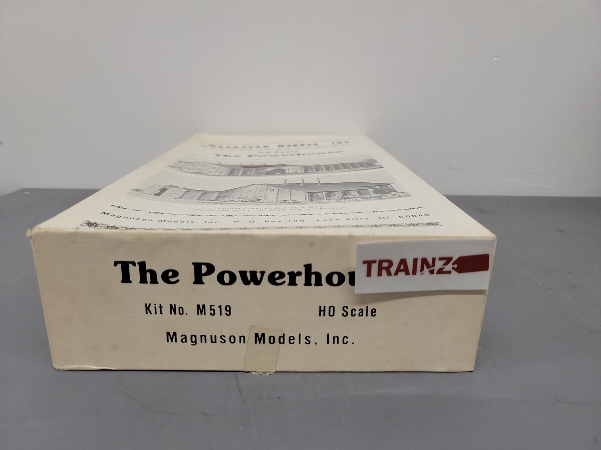 Magnuson Models M519 HO Scale The Powerhouse Building Kit LN/Box