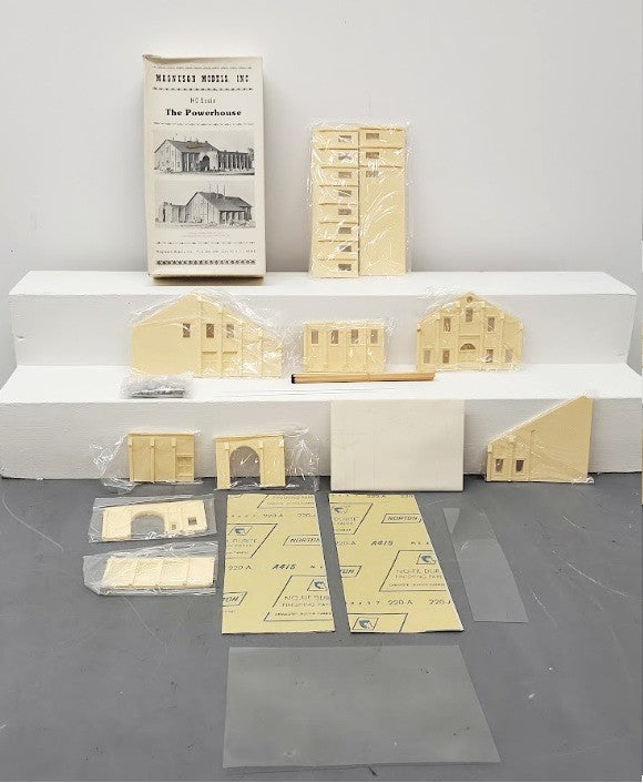 Magnuson Models M519 HO Scale The Powerhouse Building Kit LN/Box