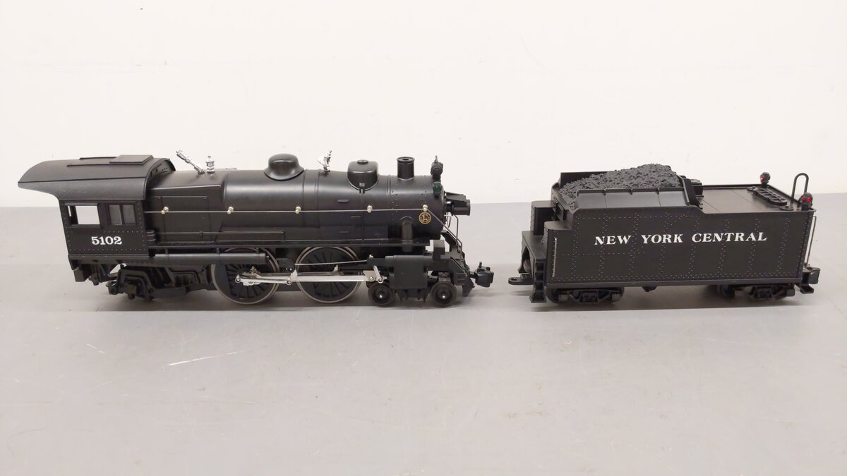 Lionel 8-85102 G Scale New York Central 4-4-2 Steam Locomotive EX/Box