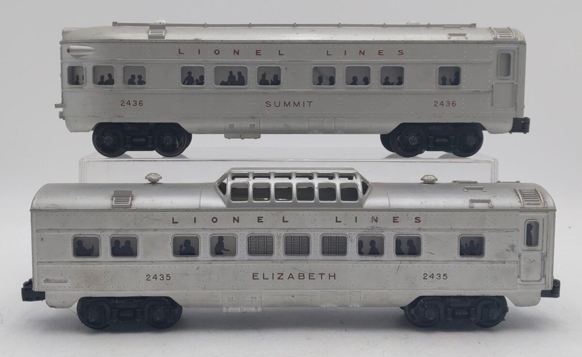 Lionel Vintage O Lionel Lines Passenger Cars: 2435, 2436 [2]