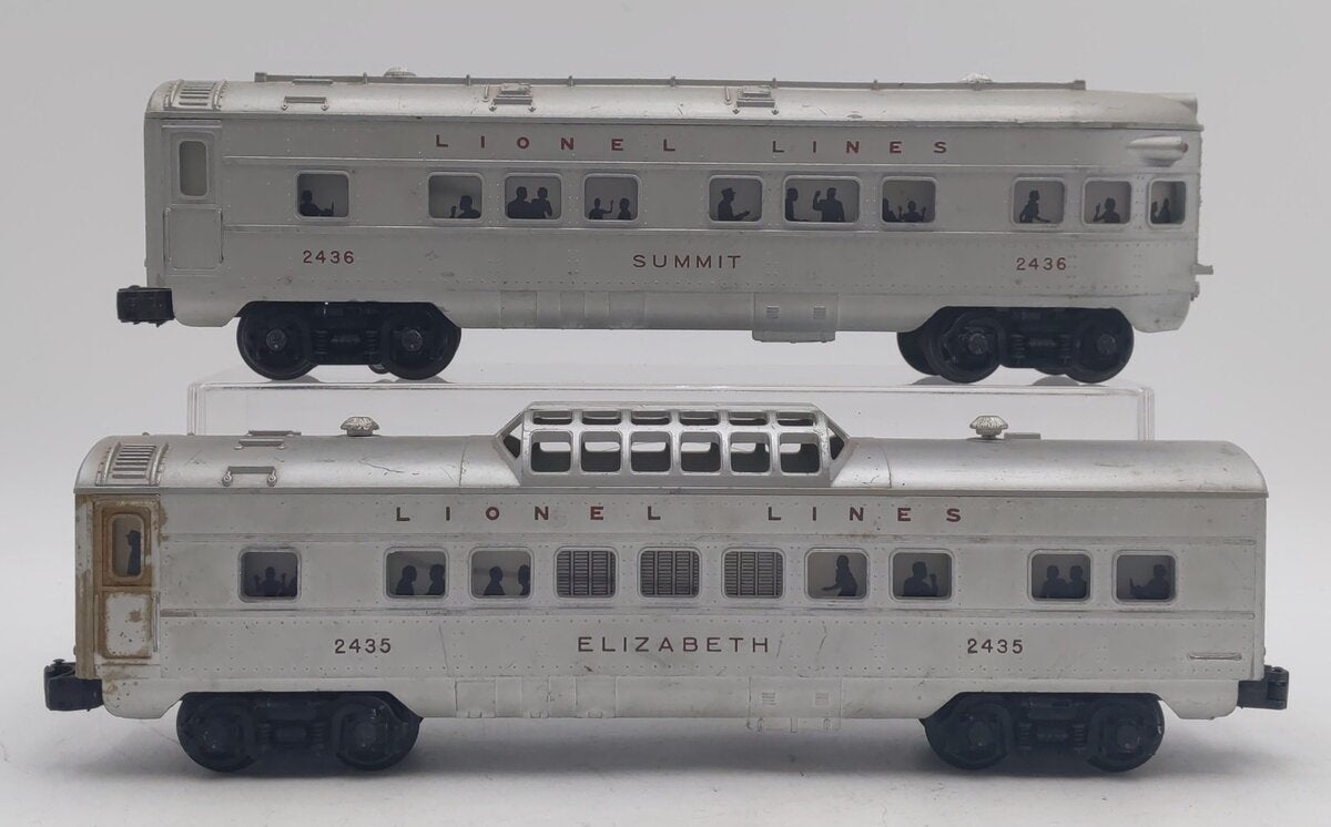 Lionel Vintage O Lionel Lines Passenger Cars: 2435, 2436 [2]