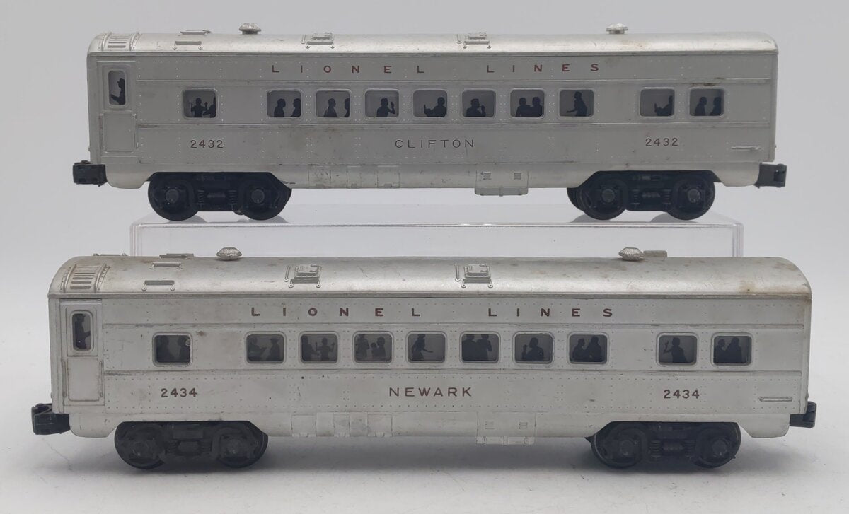 Lionel Vintage O Lionel Lines Passenger Cars: 2432, 2434 [2]