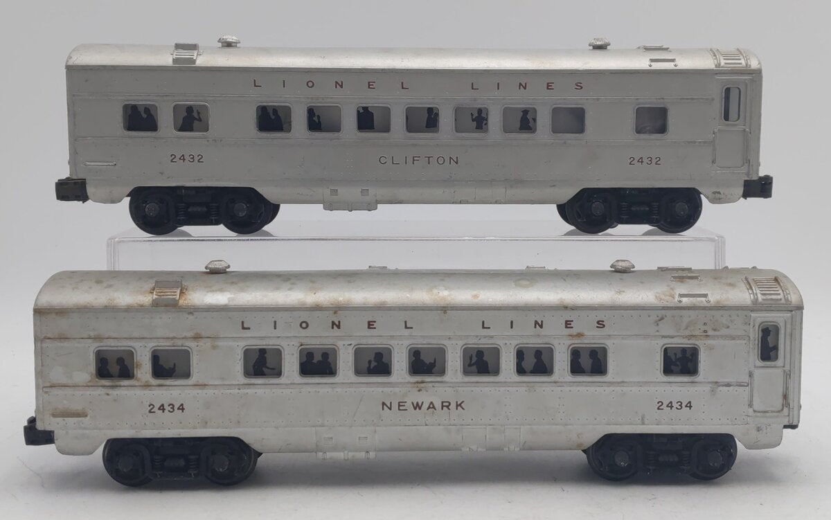 Lionel Vintage O Lionel Lines Passenger Cars: 2432, 2434 [2]