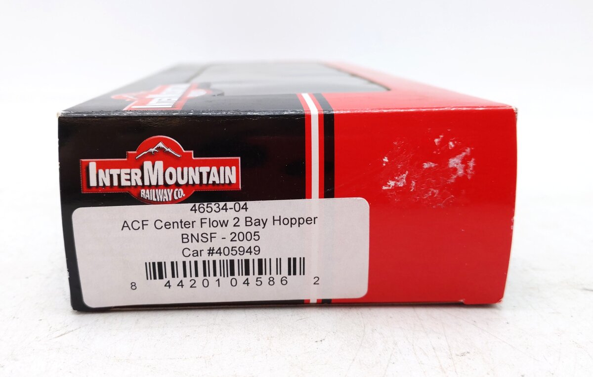 InterMountain 46534-04 HO BNSF 2-Bay Hopper #405949 LN/Box