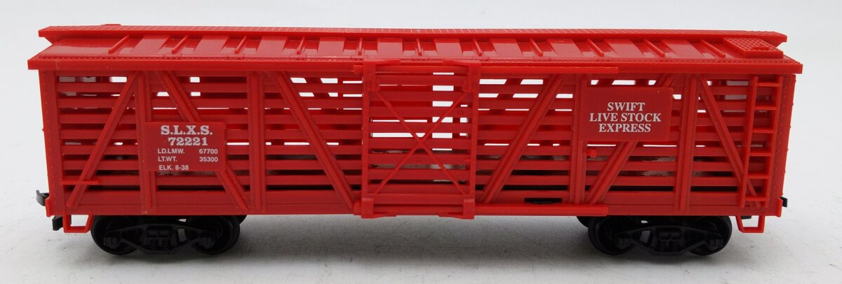 Industrial Rail HO Swift Live Stock Express Stock Car #72221 LN/Box