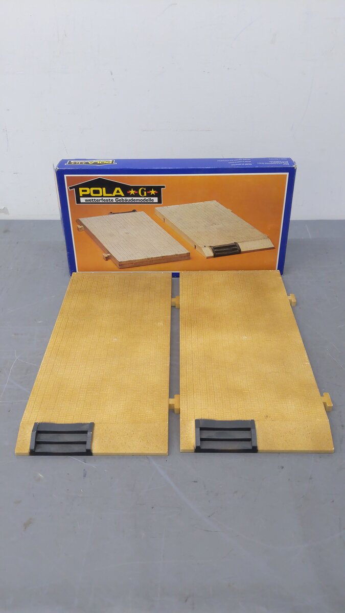 Pola 904 LGB 430 X 200 mm Station Base Plate Set (Box of 2) EX/Box