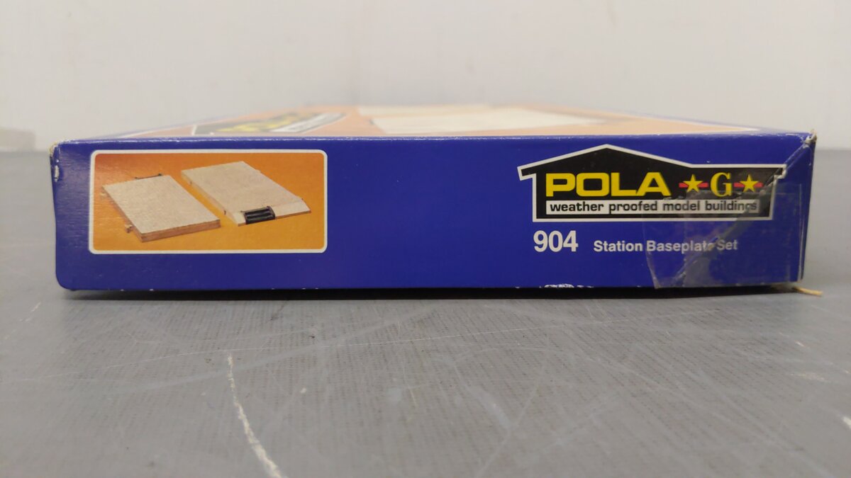 Pola 904 LGB 430 X 200 mm Station Base Plate Set (Box of 2) EX/Box