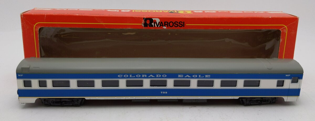 Rivarossi 2751/0 HO  Colorado Eagle Dining Car #733 LN/Box