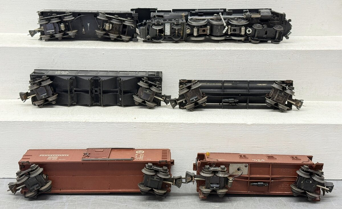 Lionel Vintage O 787W 763-E Steam Locomotive Set w/2957, 2954, 2955, 2956, 2226W