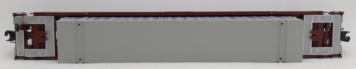 MTH 20-95415 O Gauge BNSF Husky Stack Car w/Container #238595 EX/Box