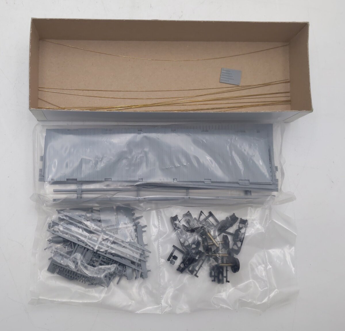 San Juan Car Co 112 On3 Scale D&RGW Rio Grande Railroad 34' Stock Car Kit LN/Box