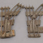 American Flyer Vintage Prewar LH & RH Manual Switch Turnouts [4]