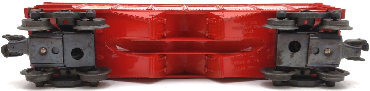 Lionel 6456-75 Vintage O Lehigh Valley Glossy Red Hopper - Very Rare/Box