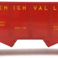 Lionel 6456-75 Vintage O Lehigh Valley Glossy Red Hopper - Very Rare/Box