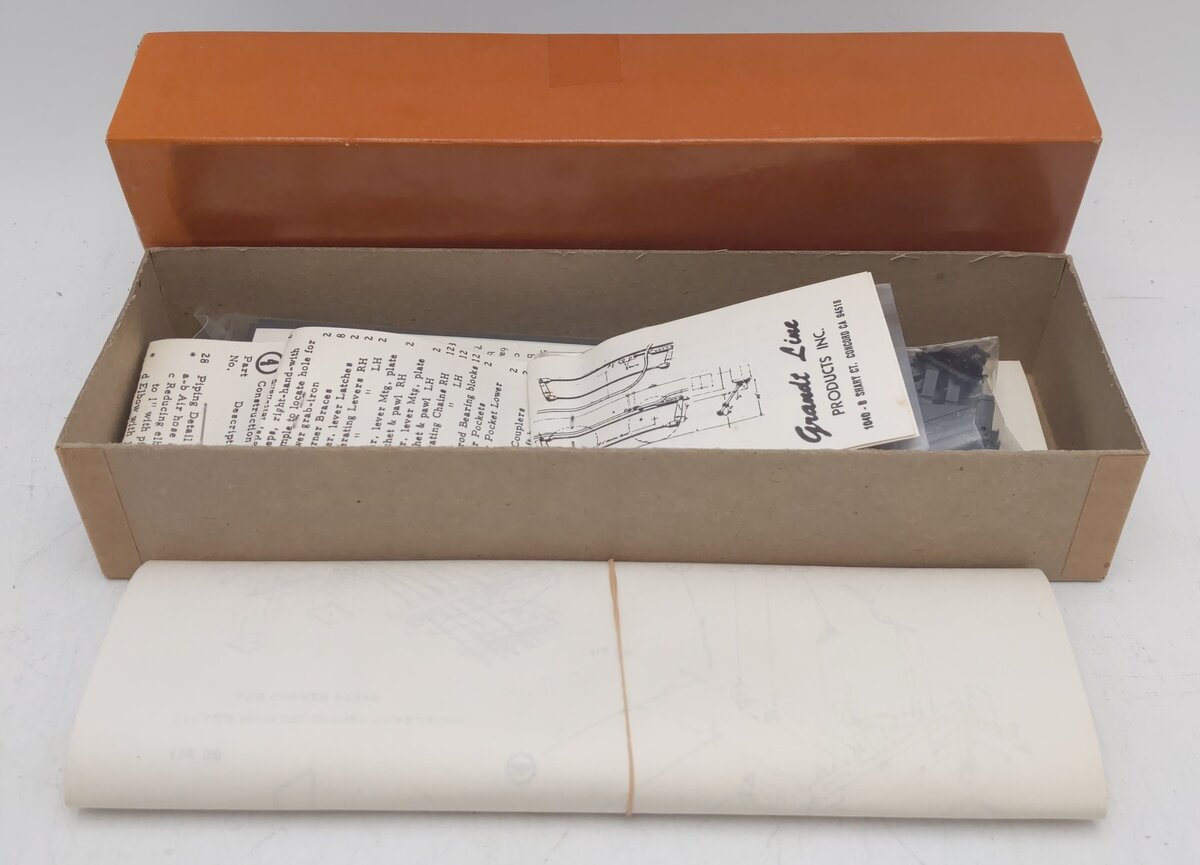 Grandt Line 3051 On3 Scale D&RGW Drop Bottom Gondola Kit LN/Box