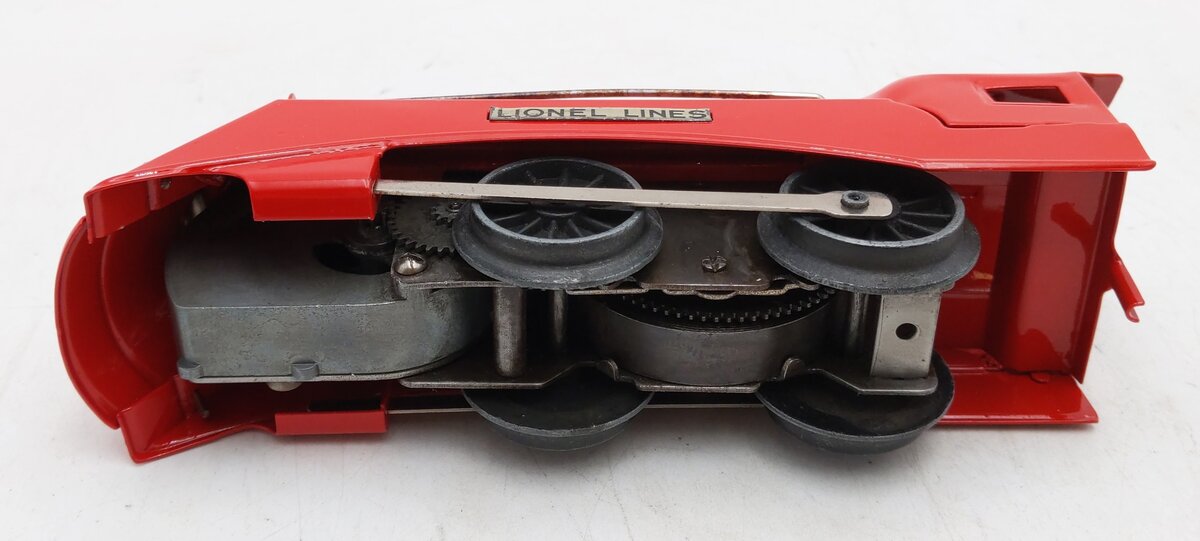 Lionel Vintage O Gauge Wind Up Red Tinplate Steam Locomotive