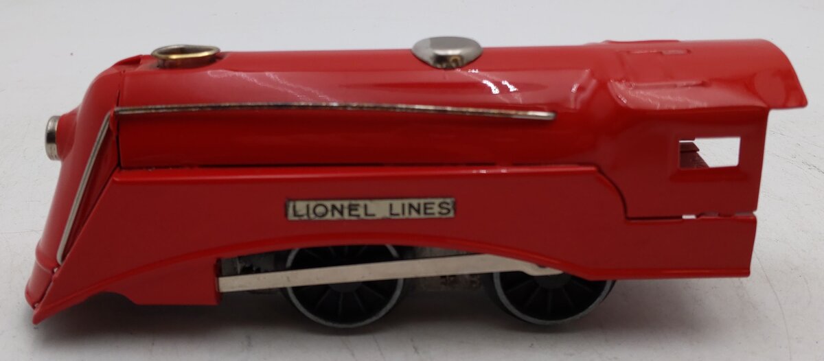 Lionel Vintage O Gauge Wind Up Red Tinplate Steam Locomotive