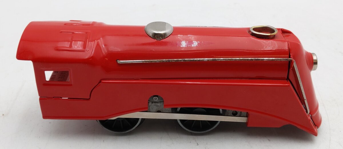 Lionel Vintage O Gauge Wind Up Red Tinplate Steam Locomotive