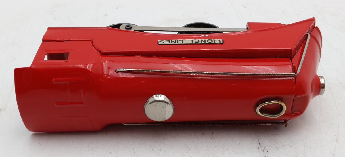 Lionel Vintage O Gauge Wind Up Red Tinplate Steam Locomotive
