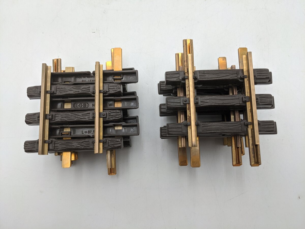 LGB 1007 & 1008 G Scale Track Sections  [12] EX