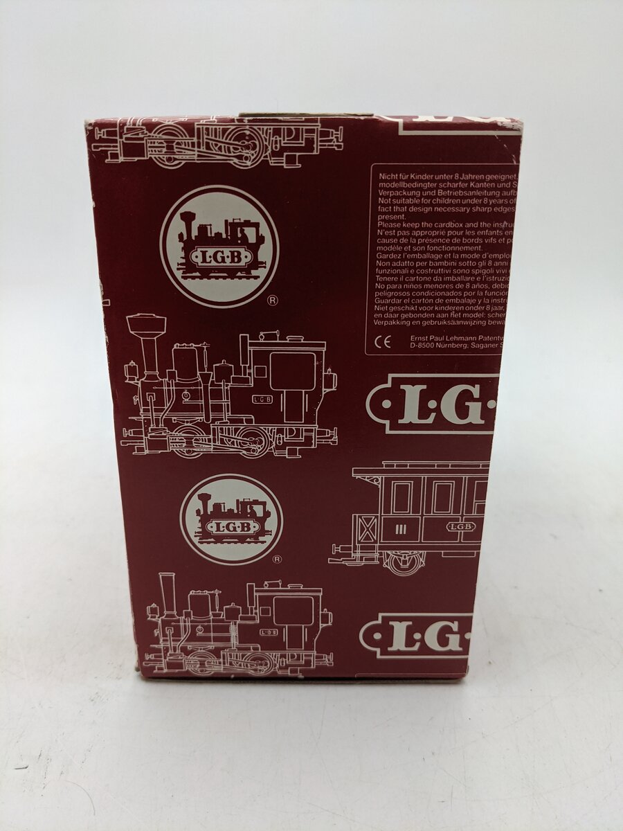 LGB 10150 G Scale 6" Brass 1/2 Straight Track Sections (12) EX/Box