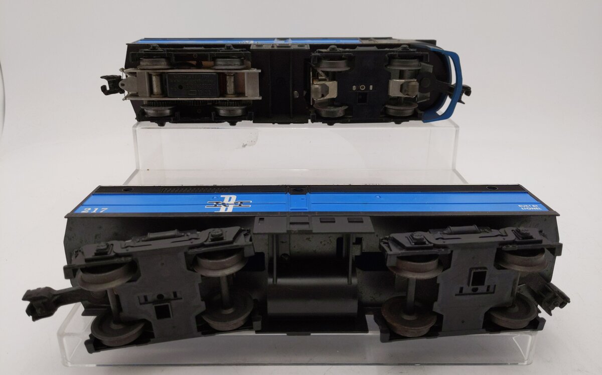 Lionel 217 Vintage O Boston & Maine Alco A&B Diesel Locomotive Set EX