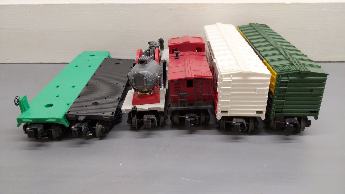 Lionel O Gauge Assorted Freight Cars 6921, 6585, 9158, 646300, 9472, 3650 [6] EX