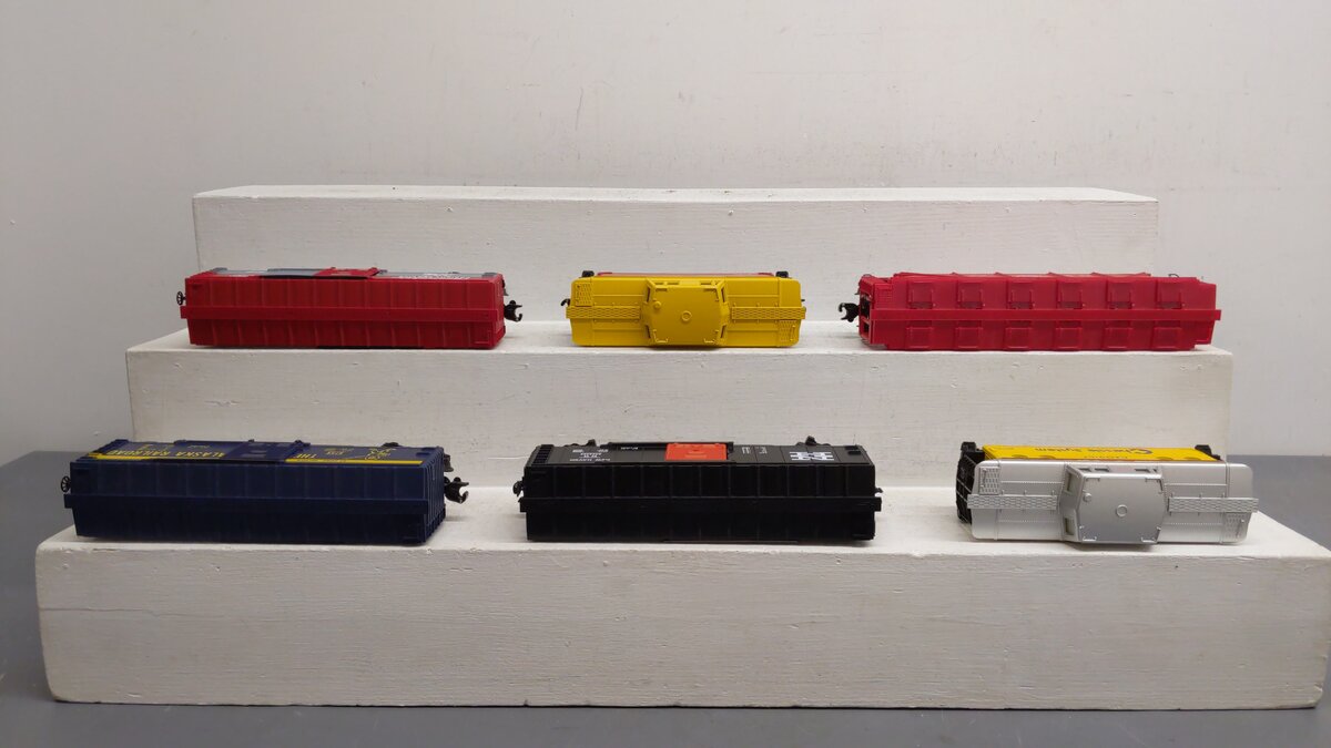 Lionel O Assorted Freight Cars 9288, 9754, 9119, 6464425, 9758, 9167[6] EX/Box