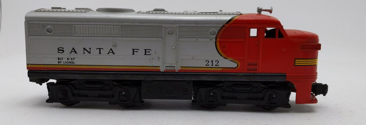 Lionel 212 Vintage O Santa Fe Alco A Dummy Unit EX