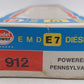 Model Power 912 HO PRR EMD E9 Powered Diesel Locomotive VG/Box
