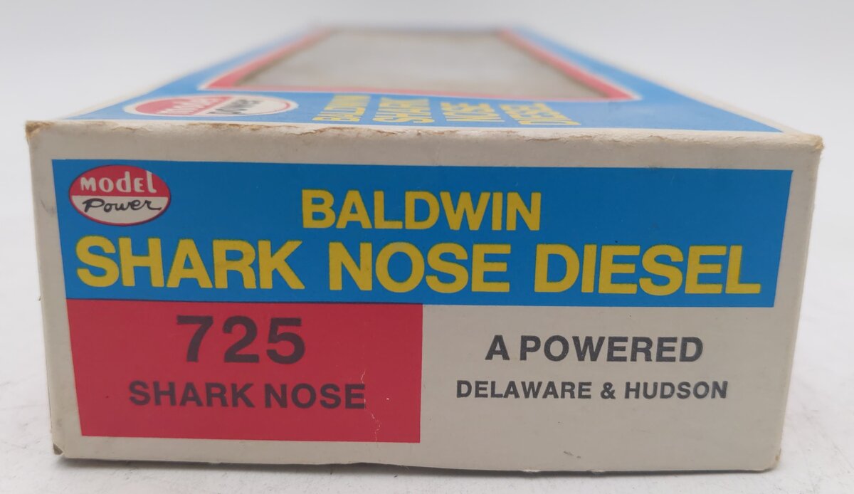 Model Power 725 HO Scale Delaware & Hudson Powered Sharknose Diesel Locomotive EX/Box