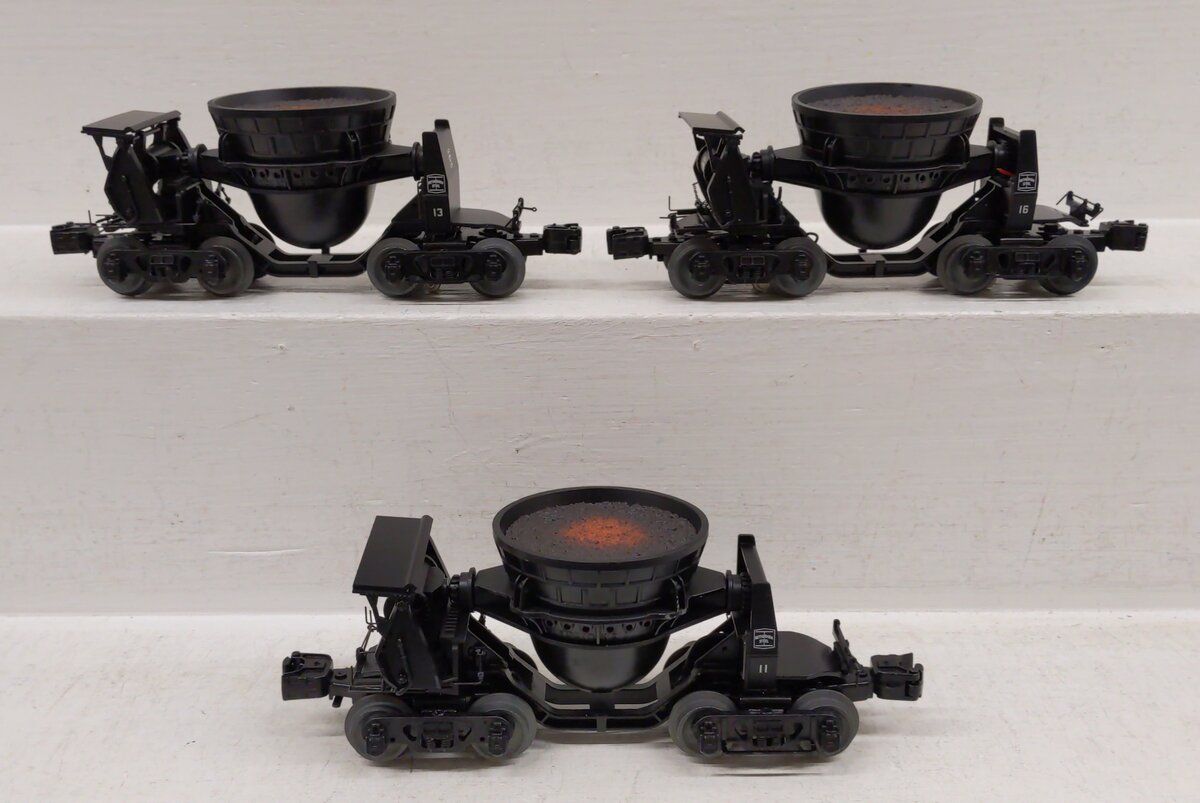 Lionel 6-83462 O Bethlehem Steel Slag Car (Pack of 3) EX