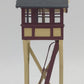 Weaver G1952 O Scale BRASS Built-Up Yellow with Oxide Brown Trim Switch Tower EX