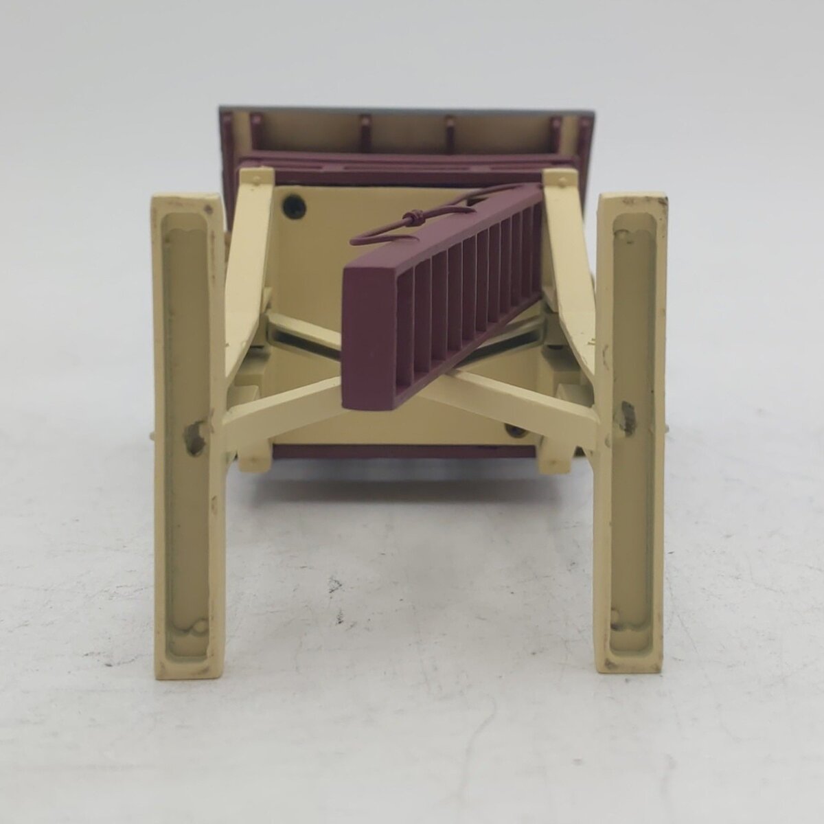 Weaver G1952 O Scale BRASS Built-Up Yellow with Oxide Brown Trim Switch Tower EX