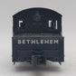 Lionel 6-28651 O Gauge Bethlehem Steel Dockside Switcher #72 LN
