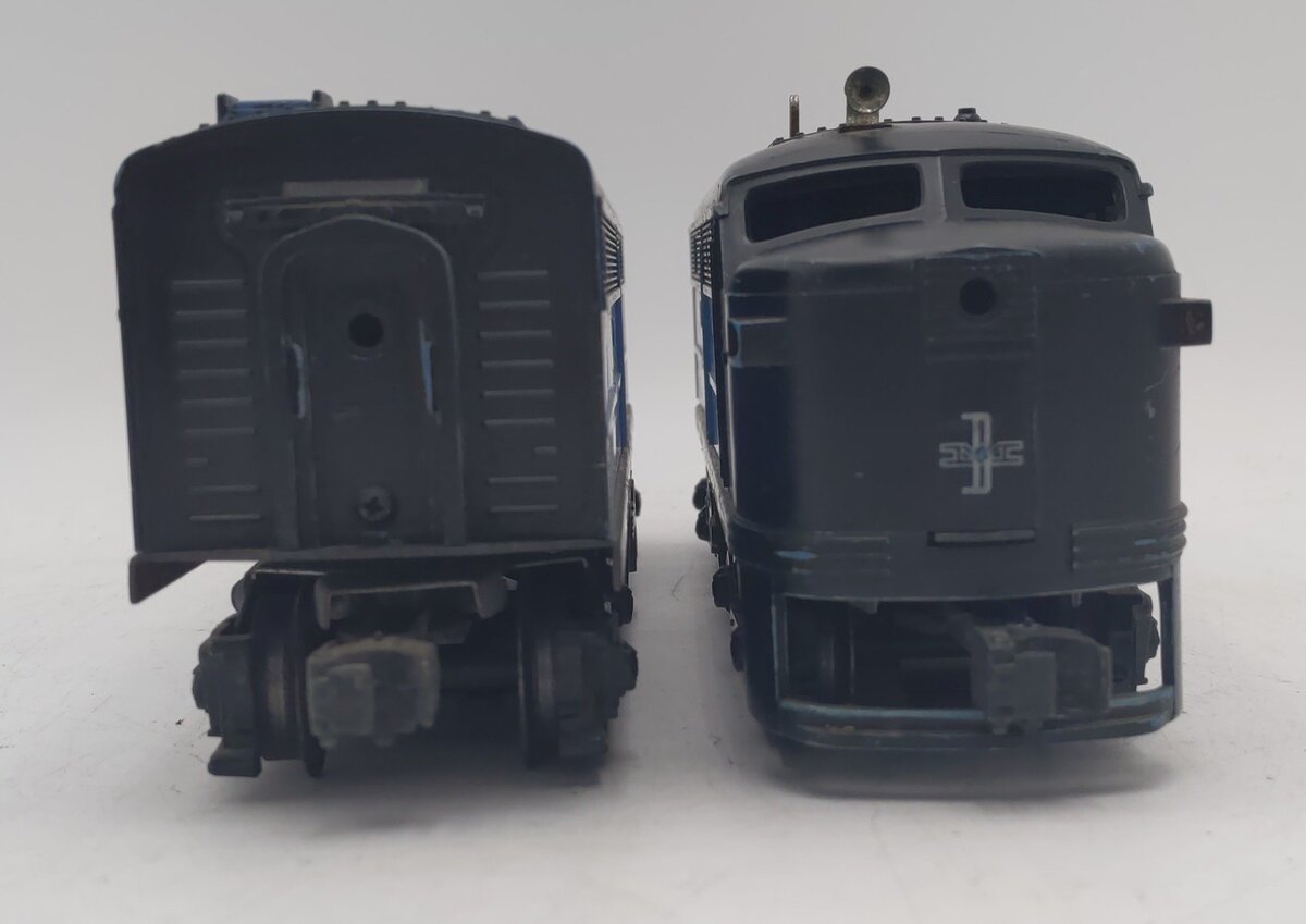 Lionel 217 Vintage O Boston & Maine Alco A&B Diesel Locomotive Set VG