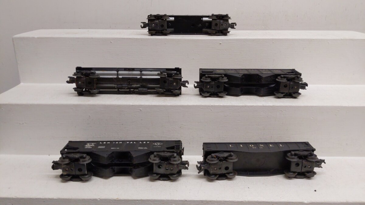 Lionel O Vintage Train Cars:  6456, 6456, 6012, 6415, 6465 [5]