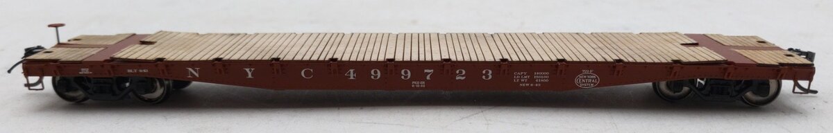 InterMountain 48708-05 HO New York Central AA 70 Ton Flatcar #499723 LN/Box