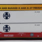 MTH 30-7644 O Gauge BNSF Husky-Stack Car with Containers #212261 EX/Box
